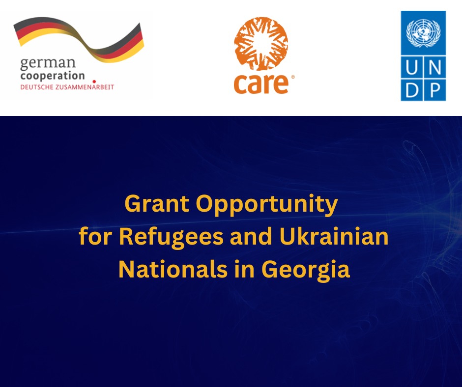Грантові можливості CARE Caucasus для українських біженців у Грузії!